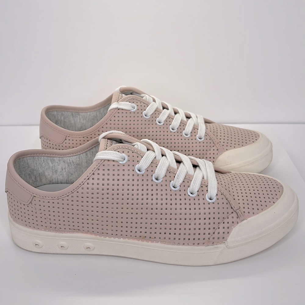 rag & bone Standard Issue pink leather sneakers size 39
